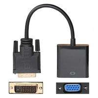 dvi d male to vga female converter with ic for computer hdtv pc laptop projector