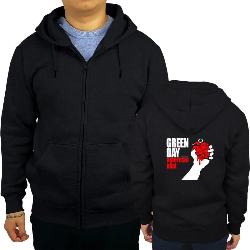 

GREEN DAY hoodies men Green Day american idiot gift Casual brand men hoodies bigger size 3xl sbz8159
