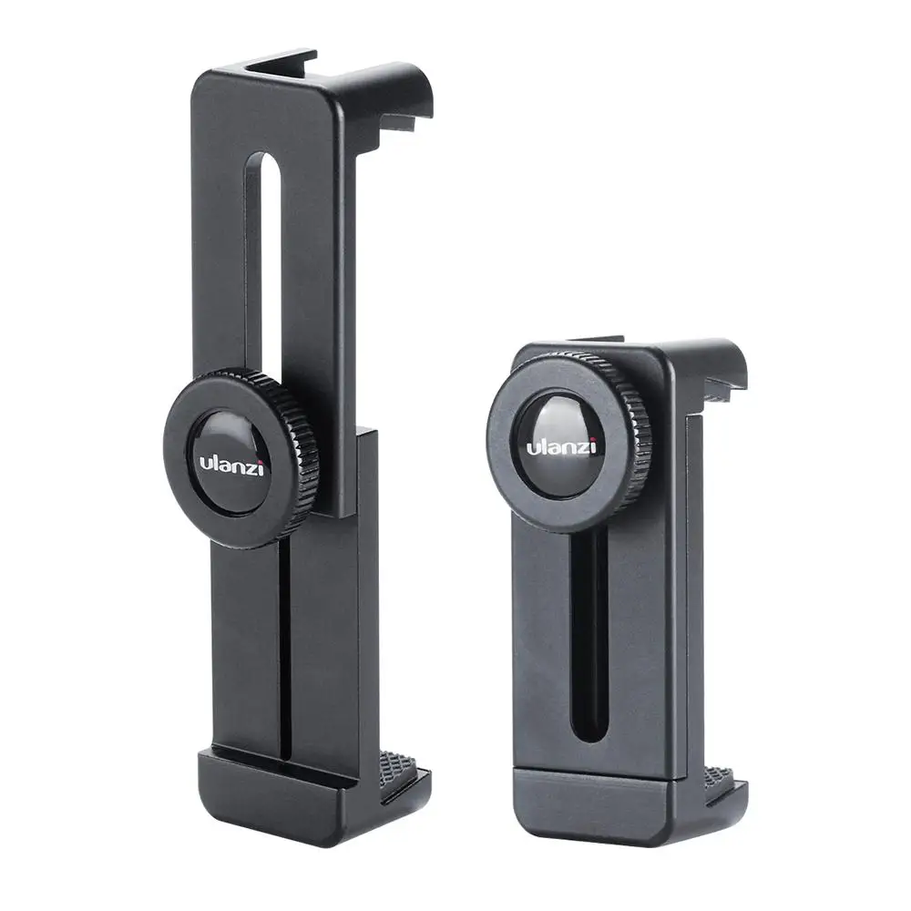 ULANZI ST-02L Smartphone Vlog Phone Mount with Cold Shoe for Microphone Vlogging Stand Holder 1/4 Screw iPhone Android | Мобильные