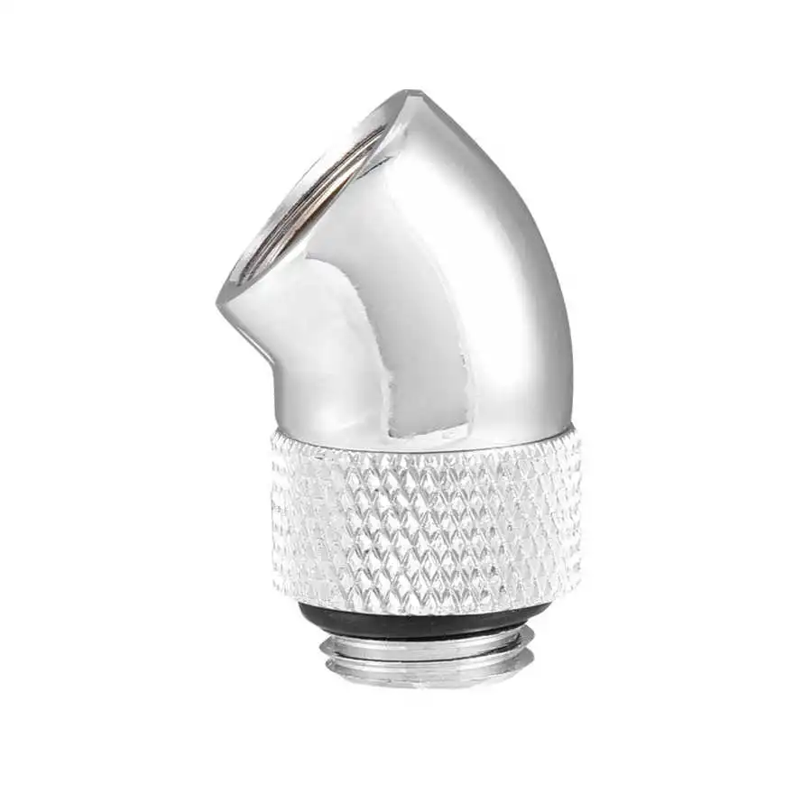 Изогнутые на 45 градусов Поворотный переходник воды арматура для систем