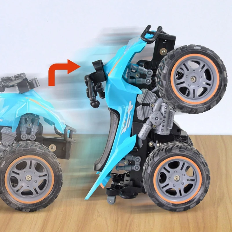 

LENENG 2.4G Remote Control Programming Stunt Vehicle All-Round High Speed Driving Car Kids Electric RC Toy with Light