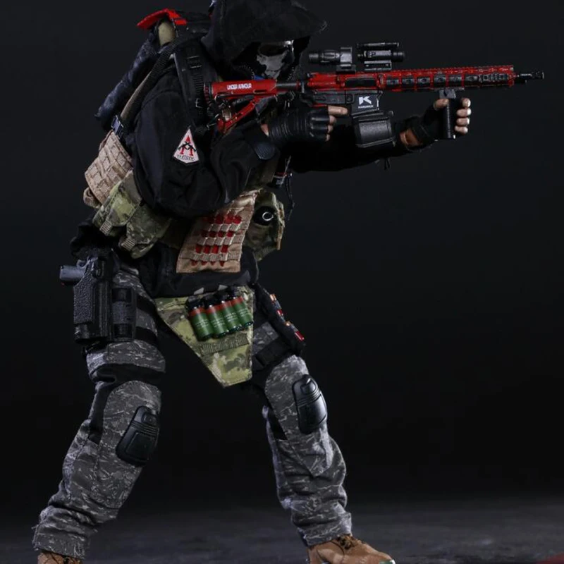 1/6 военный спецназ солдат фигурка конец войны солидер полный набор мужской