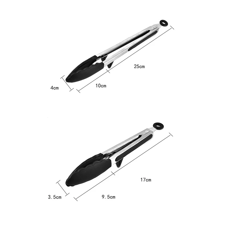 12 дюймовые и 9 кухонные щипцы из нержавеющей стали отлично подходят для
