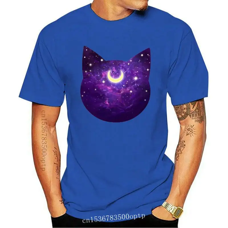 

Women Cat Space Face Short Sleeve Funny Fashion Clothing Summer Shirt T-shirts Top T Graphic Female Ladies Womens Tee T-Shirt