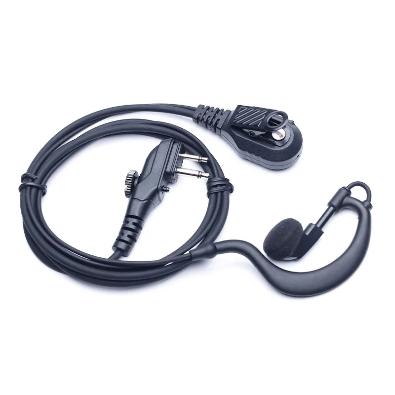 

OPPXUN 2PIN PTT Headphones For Hytera Tc700 Tc500 Tc500S Tc620 Tc610 Etc Earpiece Headset Walkie Talkie