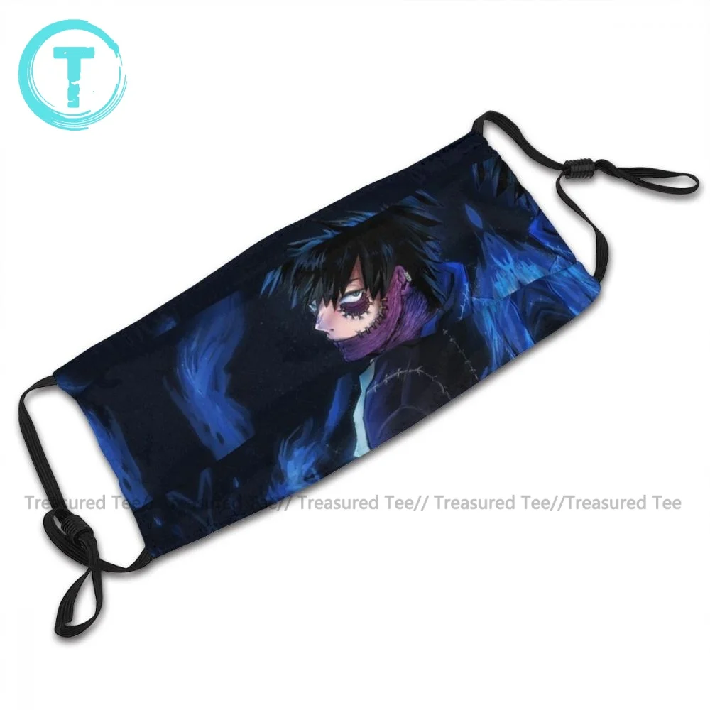 

Adults Fun Boku No Hero Academia Facial Mask Breathable Cool Designs Cloth Face Mouth Mask With Filter