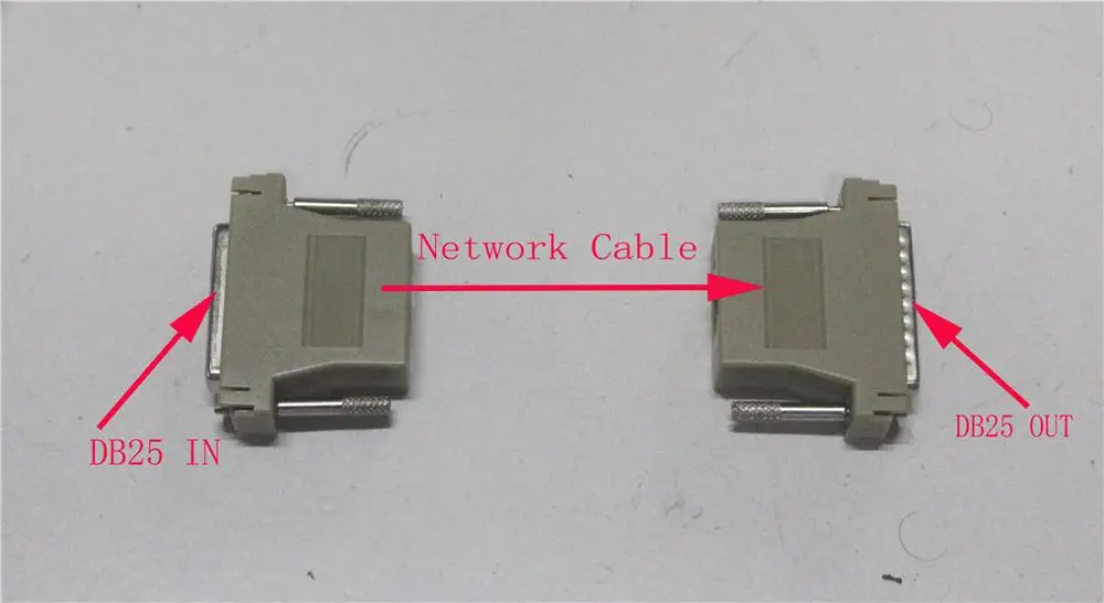 Кабель Ethernet в ILDA конвертер DB25/RJ45 для освещения сцены дискотеки | Лампы и освещение