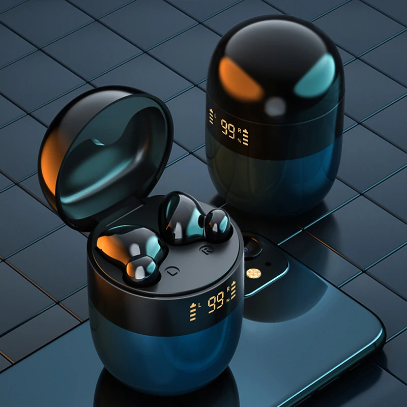 Лидер продаж, наушники-вкладыши Macaron J28 TWS, беспроводные наушники-вкладыши, гарнитура для занятий спортом, подходят для смартфонов с Bluetooth