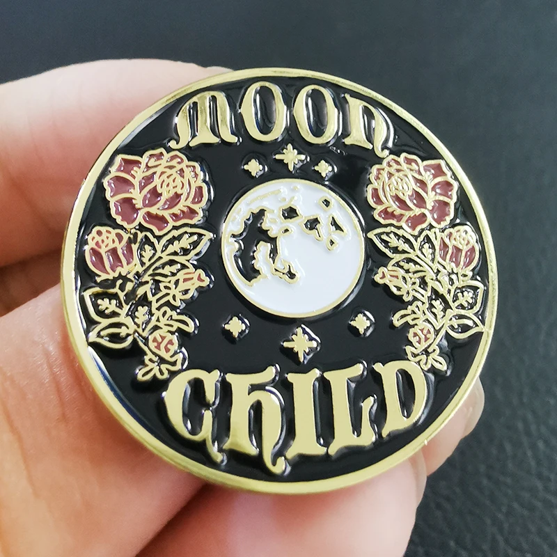 

Moon child brooch