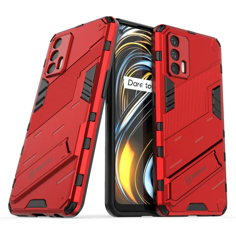 for realme gt 5g case for realme gt 5g cover shockproof silicone armor pc stand full protective phone bumper for realme gt 5g free global shipping