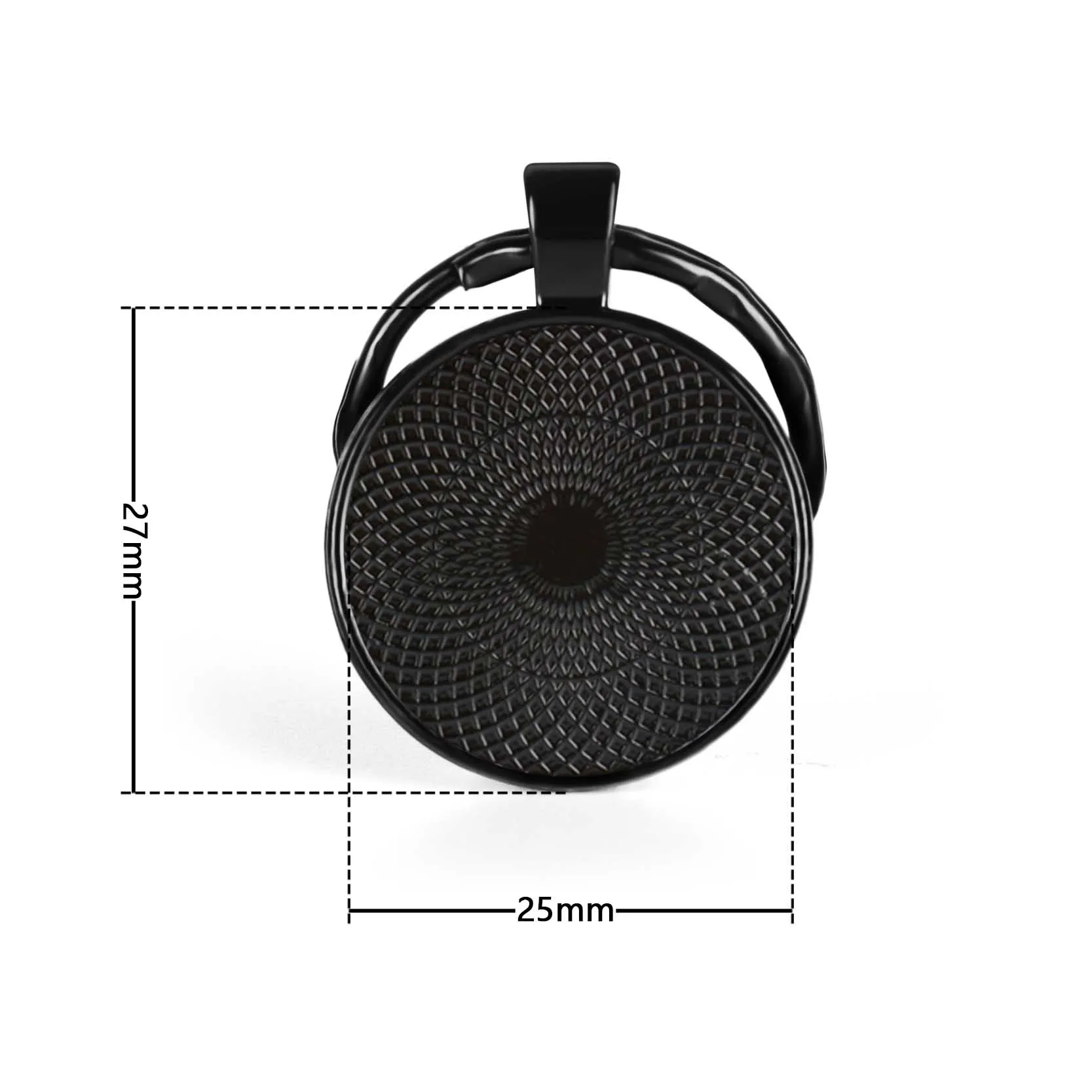 Новый черный держатель для ключей из Христианской Библии подвески стеклянная