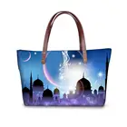 Модные женские сумки, роскошные сумки Рамадан, праздничные сумки на плечо с принтом для женщин, новинка 2020, Повседневная Уличная сумка Bolsa Feminina