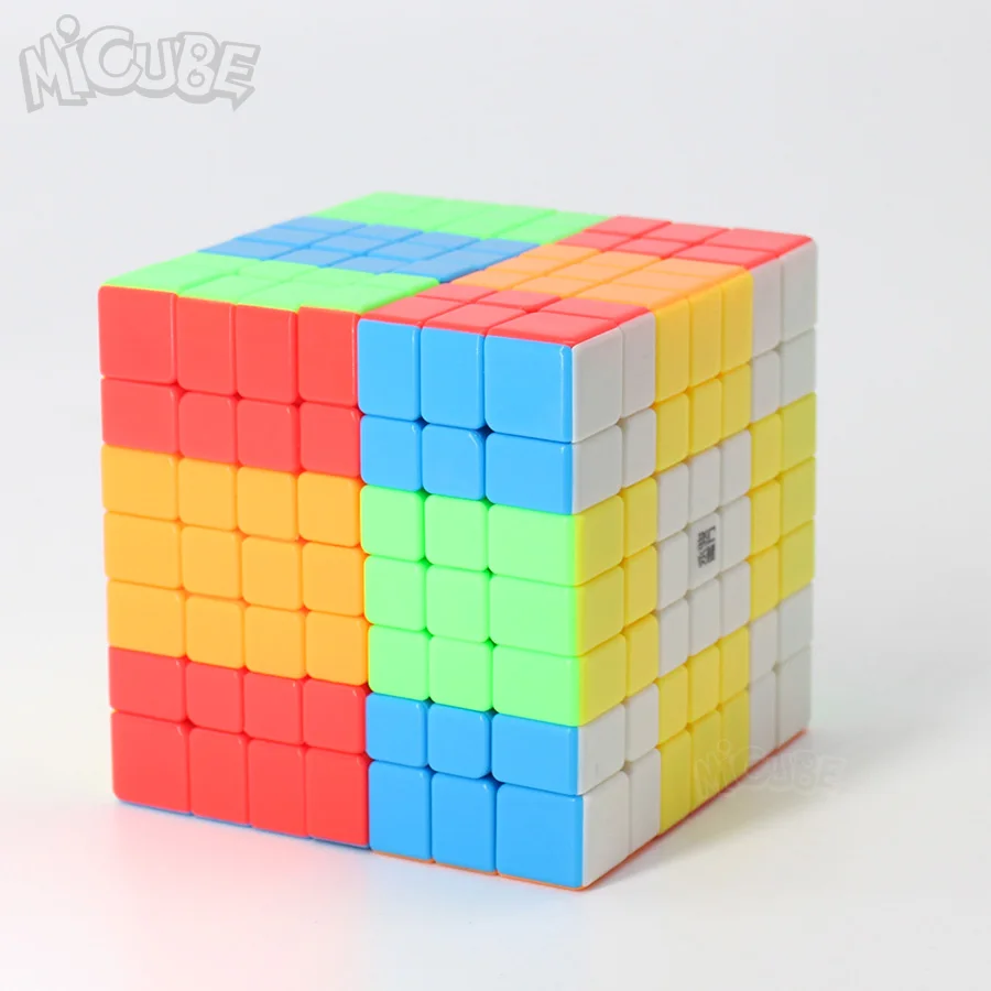 7x7 куб Yongjun Yufu 7 слойный скоростной кубик головоломка без примесей магический для