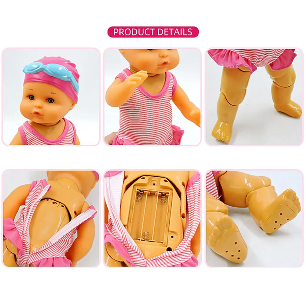 Electric Floating Swimming Doll Children'S Toys Dolls Interesting Bathing | Игрушки и хобби