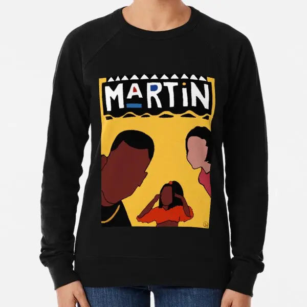 

Чёрная легкая толстовка с круглым вырезом и принтом