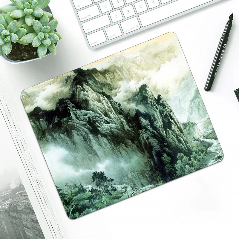 Chinese Style Mouse Pad Gaming Carpet Desk Mats Mat Office Laptop Anti Slip Deskpad | Компьютеры и офис