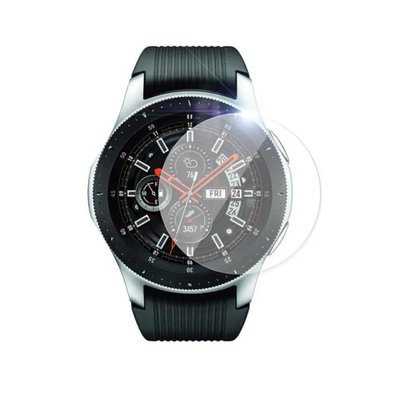 

Защитная пленка из закаленного стекла, прозрачная защитная пленка для Samsung Galaxy Watch 42 мм 46 мм, защитное покрытие для экрана смарт-часов