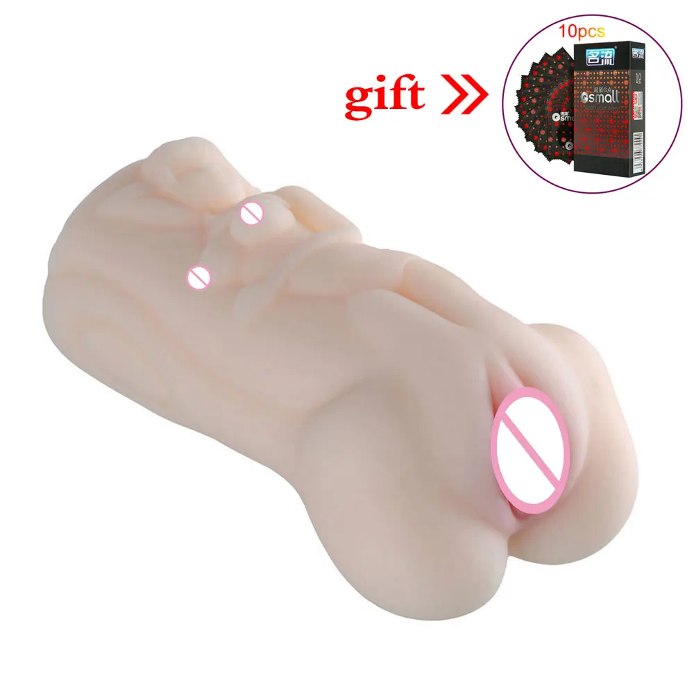 Aritificial Вагина мастурбатор для мужчин двойное отверстие Инь 3D моделирование