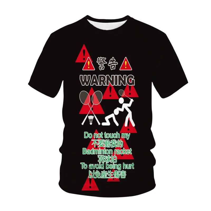 

3D Printing Interesting Graphic Work T-shirts Street Casual Tops Popular Street Style Round Neck Style T-shirts