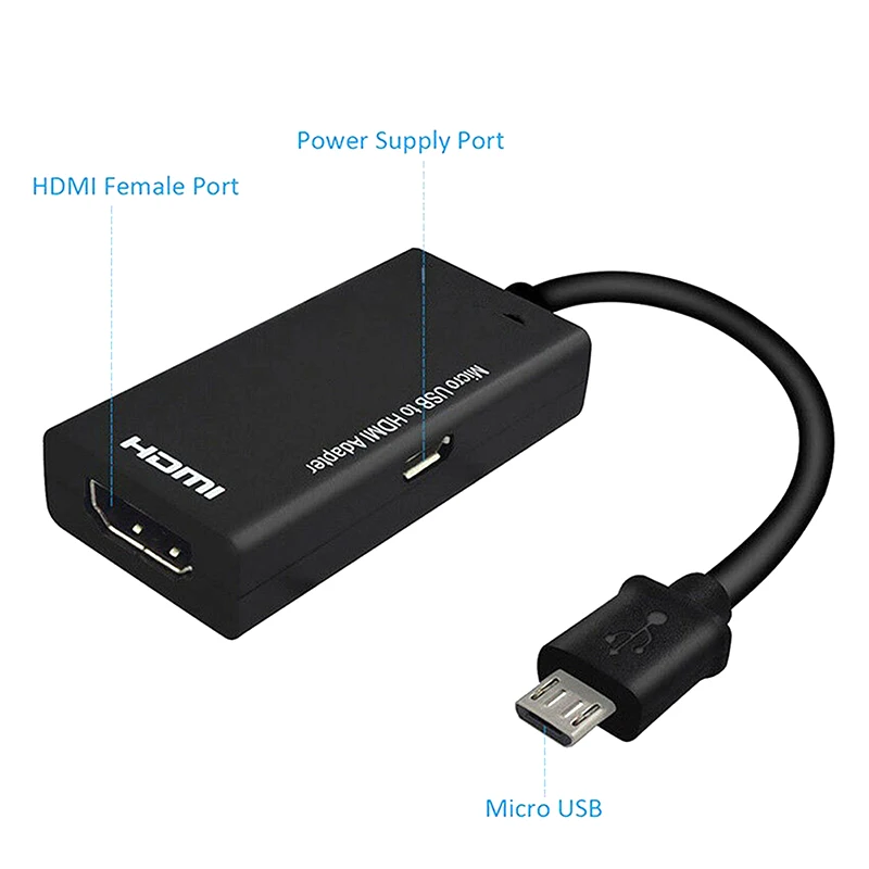 Micro USB MHL 2 0 к HDMI HDTV TV HD адаптер кабель 1080P аудио видео конвертер для телефона Samsung LG