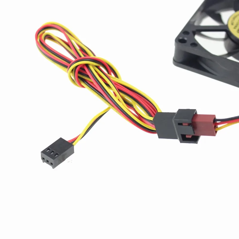 10pcs LED Strip Connector 3pin Wire Cable Male to Female Extension black red yellow 100cm Length | Компьютеры и офис