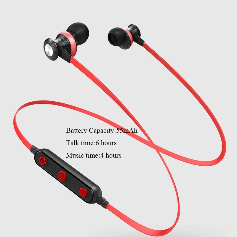 

Bluetooth-наушники AWEI, беспроводная Спортивная стерео-гарнитура с шумоподавлением, наушники-вкладыши, наушники для мобильных телефонов B980BL