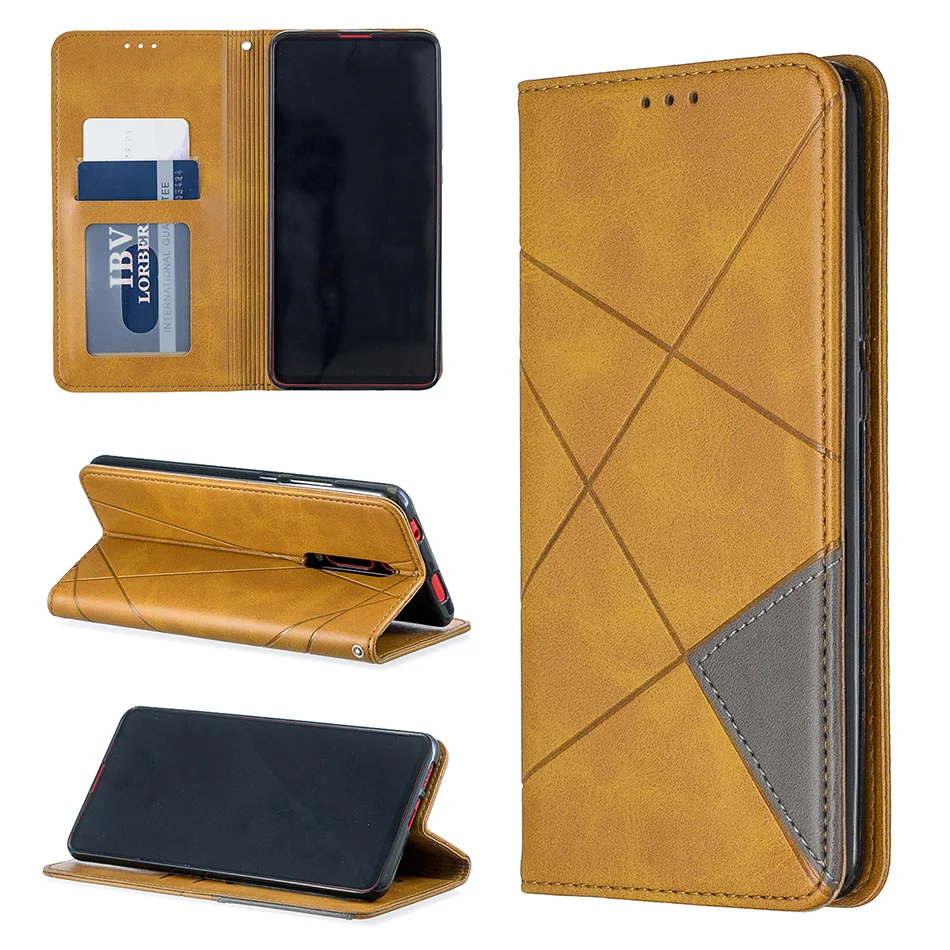 Магнитный чехол книжка из искусственной кожи для Redmi K20 7A Xiaomi Mi 9T Note 7 Pro 7S чехлы