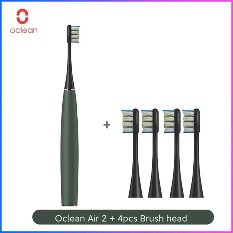 

Oclean Air 2 Sonic Mute Electric Toothbrush IPX7 Waterproof Fast Charging 3 Brushing Modes Quiet Smart Tooth Brush for Adult New