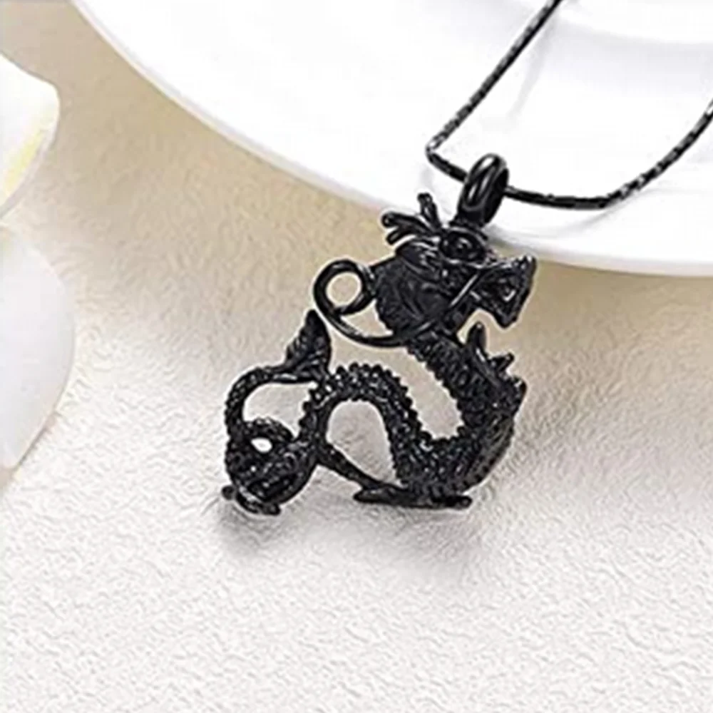 

Cremation Jewelry for Ashes Dragon Pendant Urn Necklace for Ashes Jewelry for Women Men