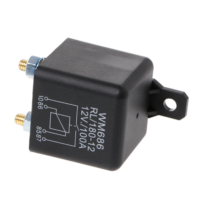 Прямая поставка 12 В 100Amp пусковое реле 4Pin сверхмощный переключатель