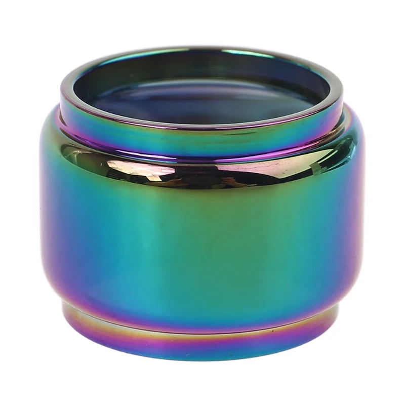 

Fatboy Version Rainbow Pyrex Glass Tube Glass Tank for Zeus Dual RTA Atomizer