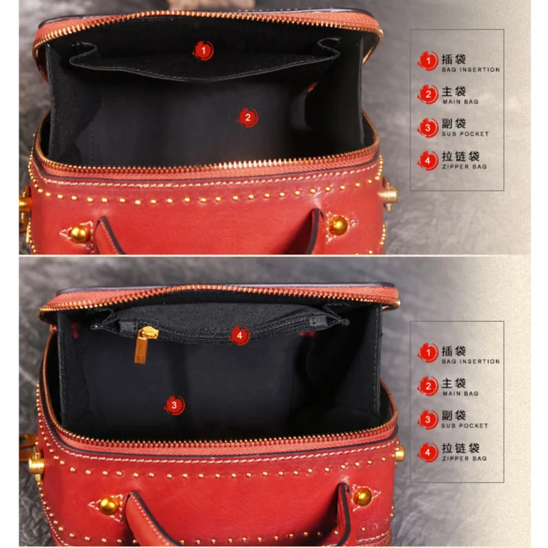 

Genuine Leather Shoulder Bag Luxury Handbags Women Bags Designer New Cowhide Women's Handbag Handmade Hand Bag For Bolsos Mujer