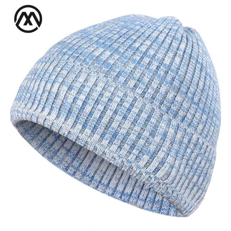 Fashion woman variegated knit hat autumn and winter warm high quality cotton hat Innocent cap ladies casual ski mask peas