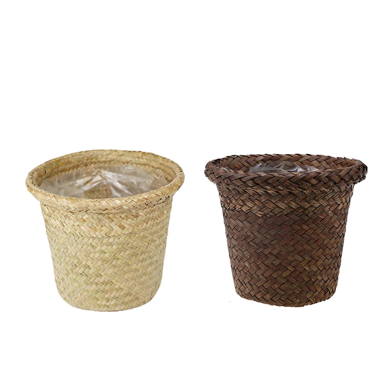 Садовая корзина для хранения травы органайзер мелочей ручной работы садовый