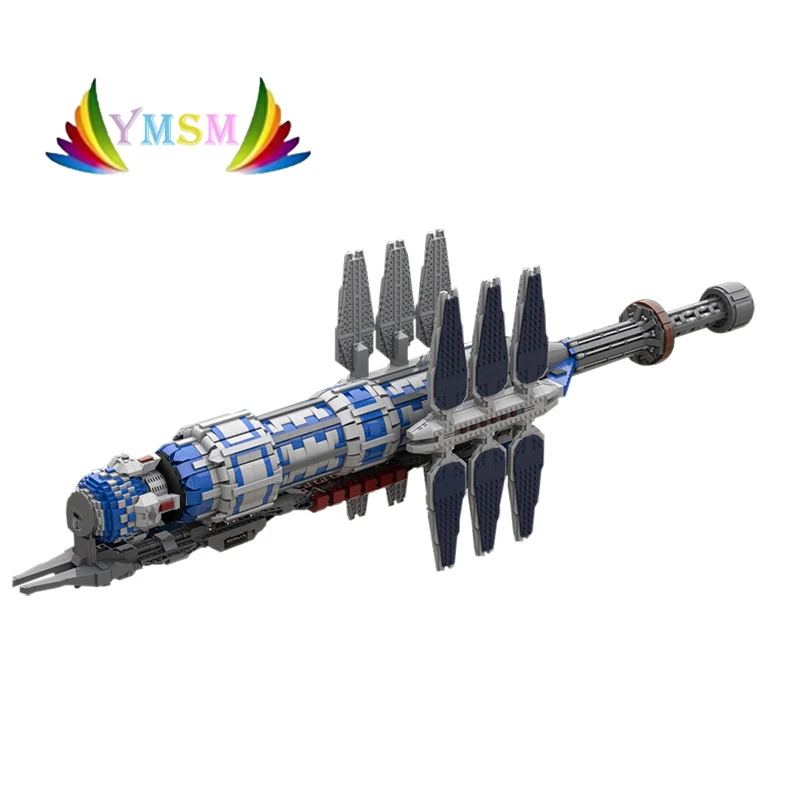 

Diy MOC-55403 Earth-Minbari War Babylon 5 - UCS Scale Model 6735Pcs High-tech Building Block Creator Bricks Kids Toys Gifts