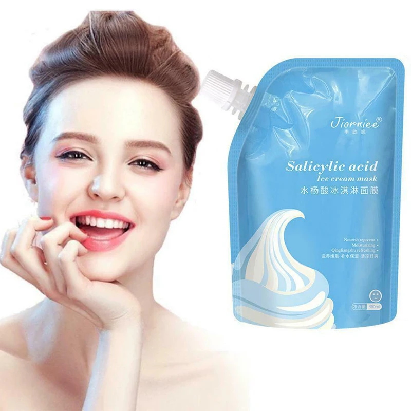 Гель-маска для лица с салициловой кислотой крем сужение пор отбеливание контроль