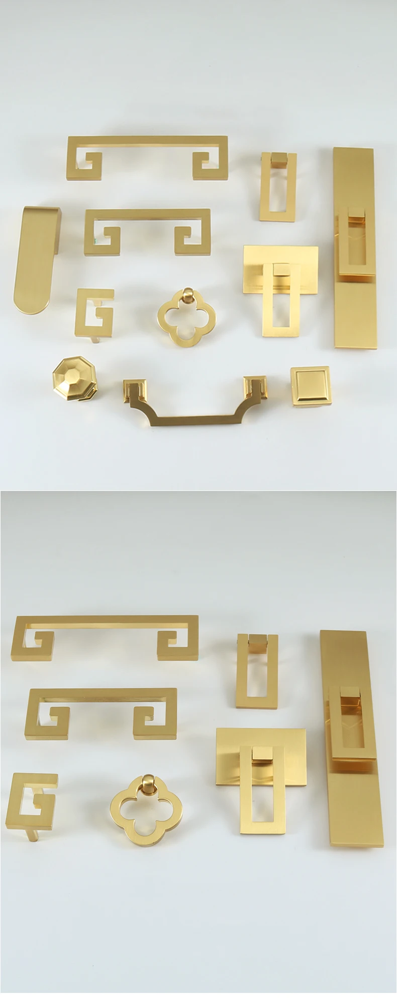 Vintage style/ Cabinet Knobs and Handles Drawer Furnitures Cupboard Wardrobe golden Knobs