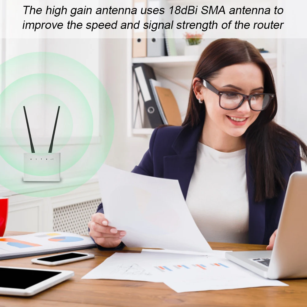 4G/2 4 GHz SMA Штекерная антенна для маршрутизатора Hua wei B390 B593 DD800 B1000 B2000 приемник 18 DBI