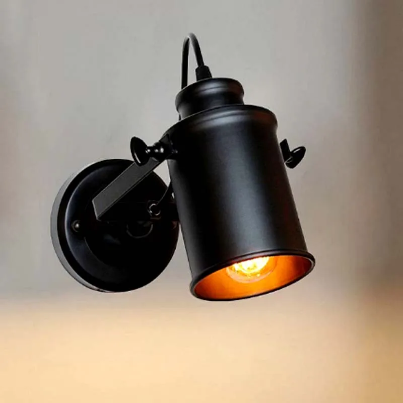 Винтажный Лофт настенный светильник для интерьера промышленный светодиодный