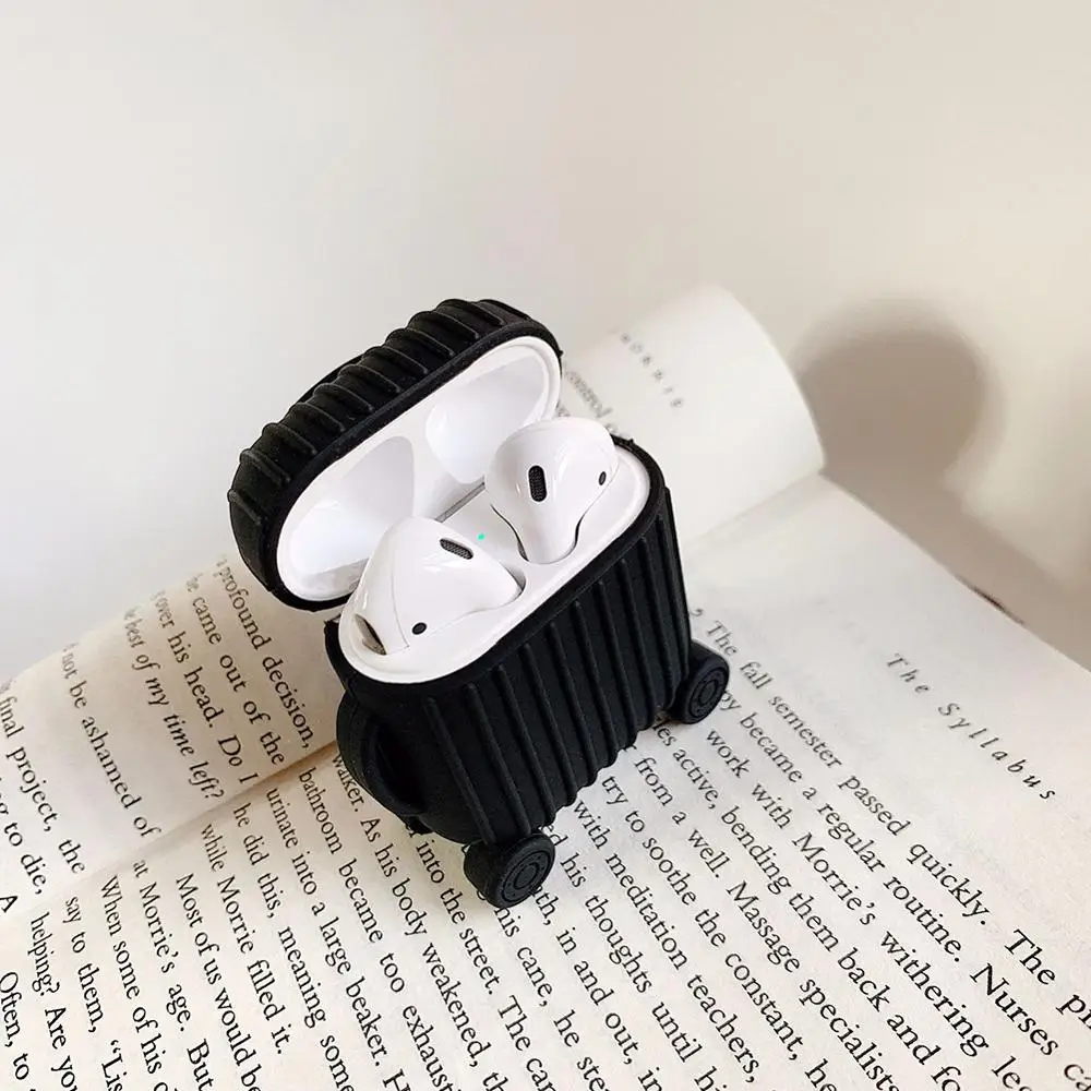 Чемодан Bluetooth-Совместимый Беспроводной наушник чехол для телефона Apple AirPods