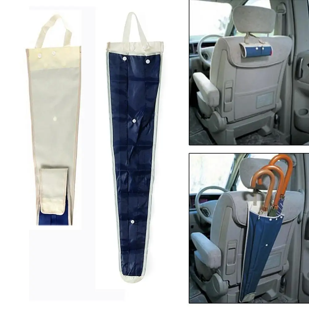 Складной Водонепроницаемый подвесной автомобильный держатель для зонта на