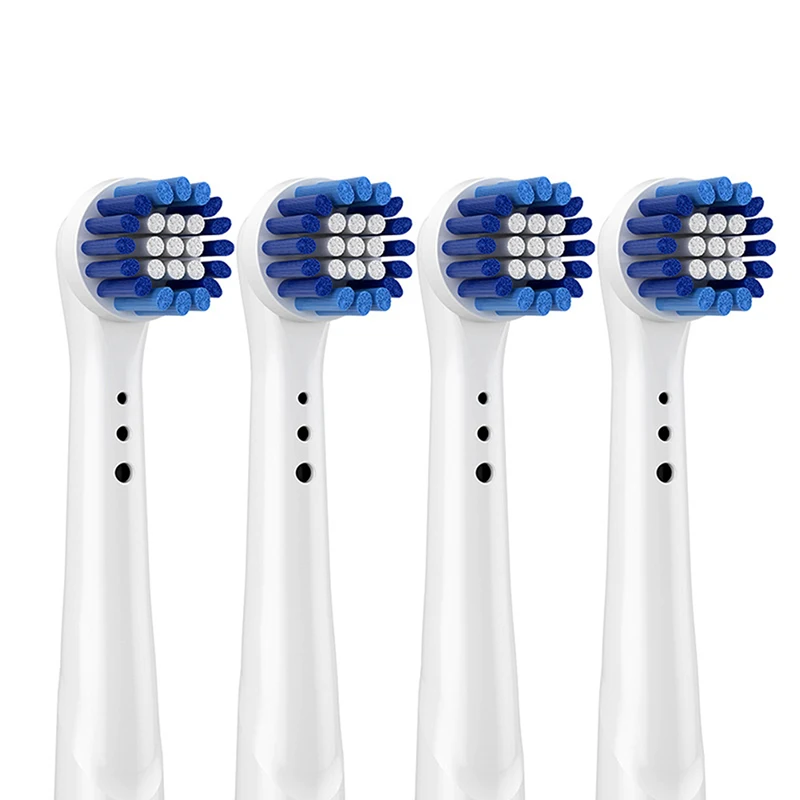 

Electric Toothbrush Heads Replacement Attachments Precision Clean Cross Action 3D White Replaceable Brush Heads