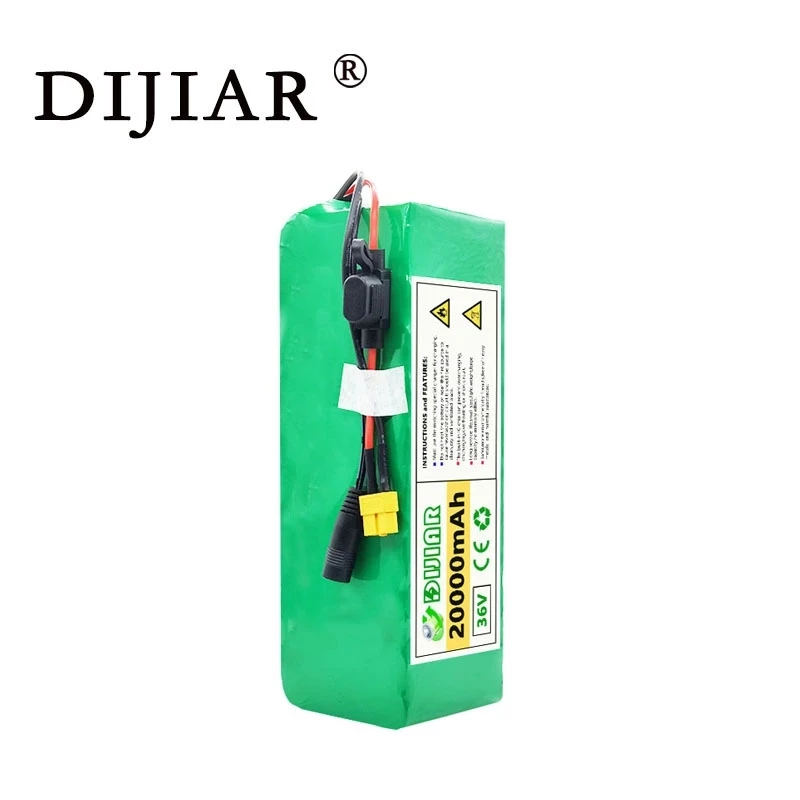 Аккумуляторная батарея DiJiar 36V2 0ah 10S4P для электромобиля аккумулятор 18650 мощность 500