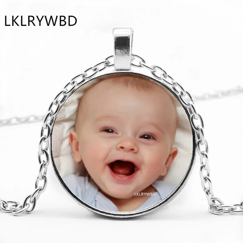 DIY фото на заказ ожерелье для маленьких мальчиков и девочек семья родителей