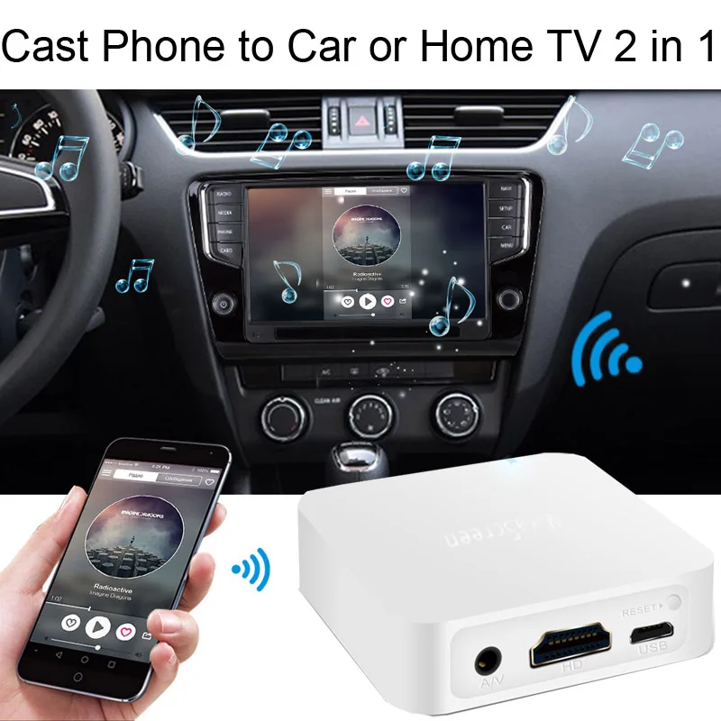 Беспроводной приемник Wi Fi адаптер для HDTV дисплея видеоадаптер совместимый с HDMI