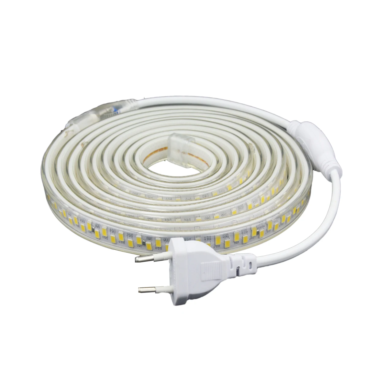 1 м 2 3 4 5 6 7 10 SMD 5730 Водонепроницаемый светодиодный лента полосы светильник 220V 180