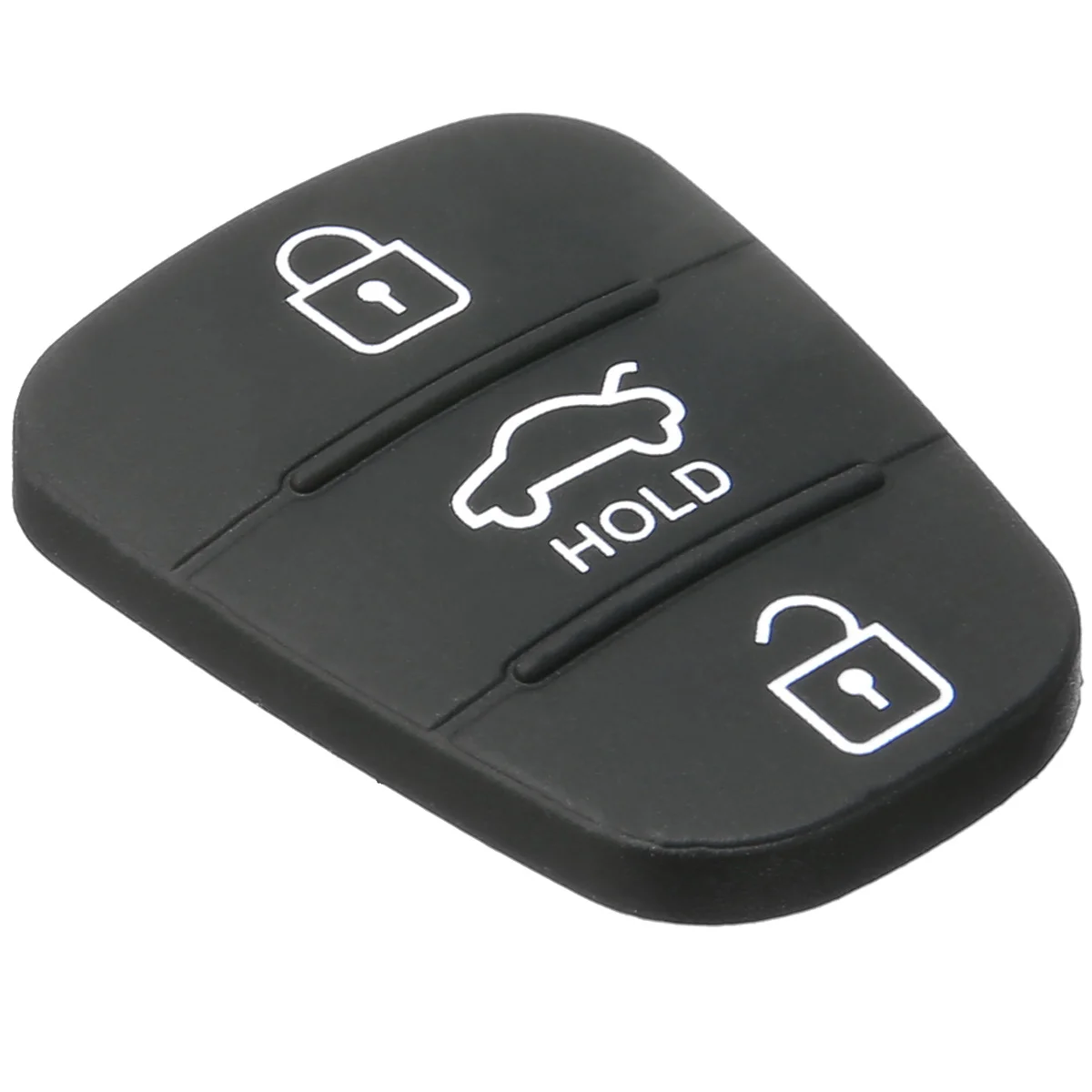 

1pc Rubber Car Key Pad Shell Replacement For Hyundai i20 i30 Kia Solaris Rio Sorento Sportage Ceed