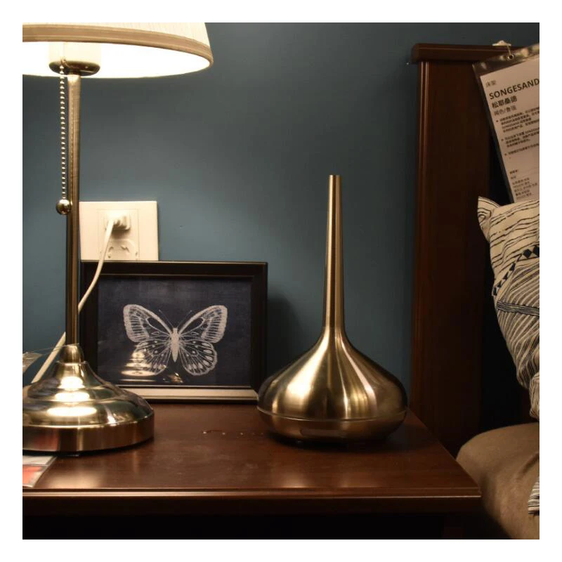 

USB Ultrasonic Humidifier Desktop Home Decorative Cool Mist LED Lights Aroma Diffuser