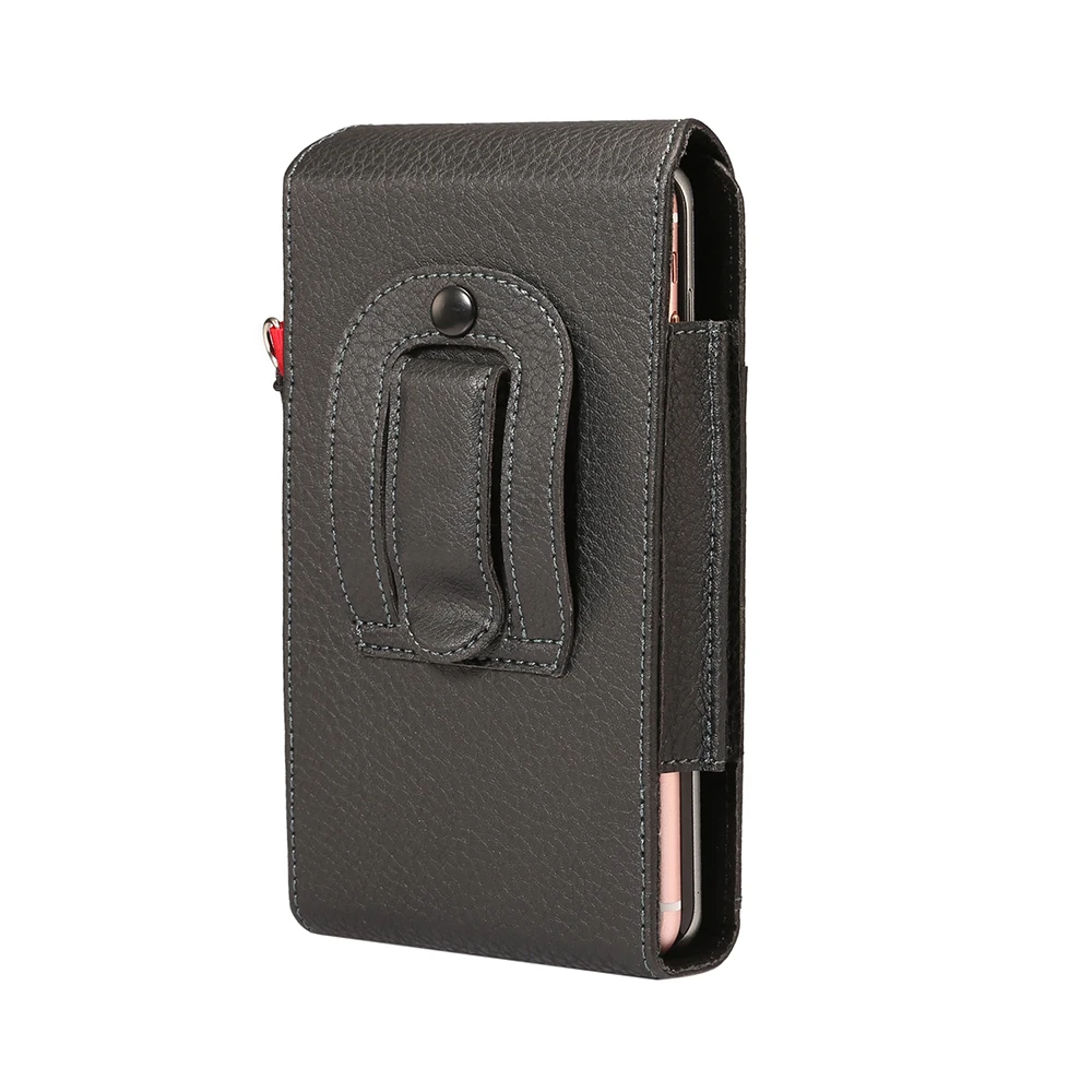 Кожаный чехол кобура для IPhone 11 Pro Max двухслойный / Xs 8 Plus 7 Plus/|Сумки телефона| |