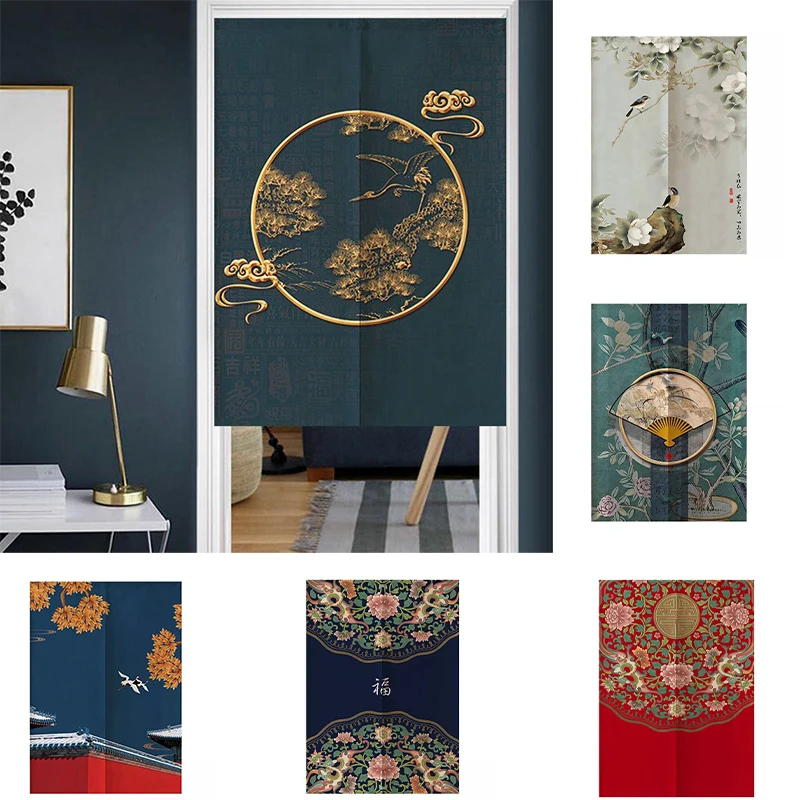 

Kitchen Bedroom Partition Door Curtain Half Panel Curtain Living Room Blackout Curtain Home Decoration